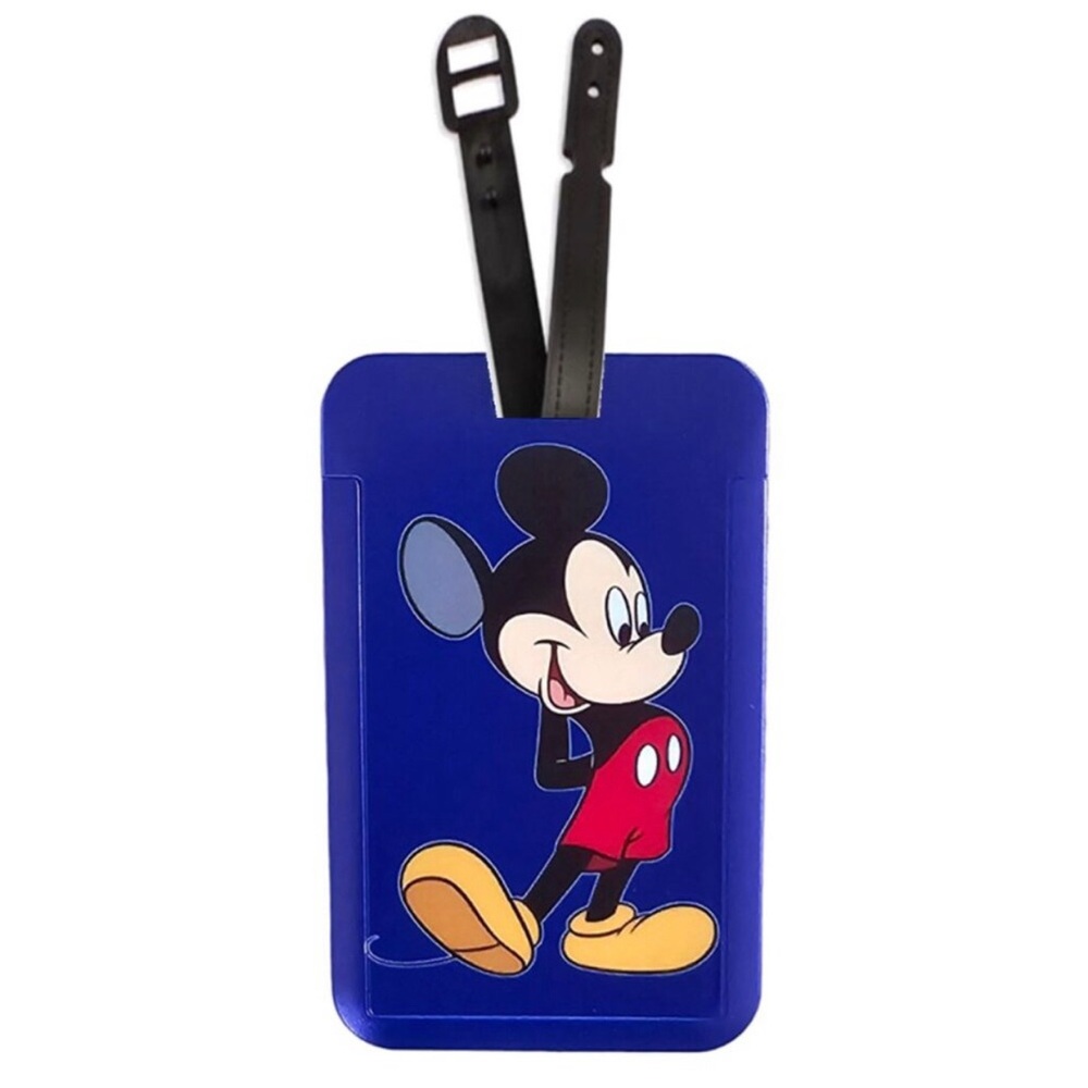 Disney Blue Mickey Mouse Luggage Tag